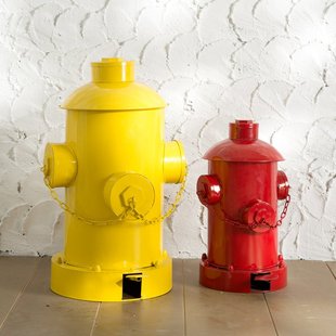 美式脚踏式个性消防栓垃圾桶家用带盖卫生间客厅餐厅厨房特价包邮