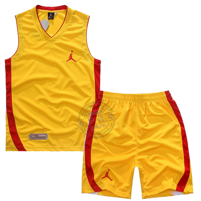 限时包邮 乔丹篮球服套装 篮球衣男训练服比赛队服可印字印号