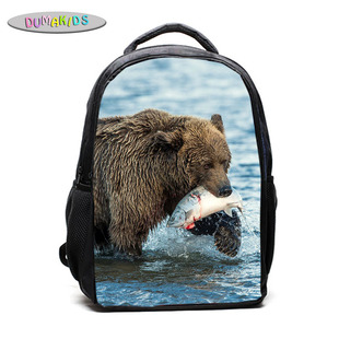 Bear Backpack Transparent Women's Cute Animals Pug The Women