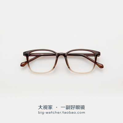 韩国超轻tr90渐变透明近视眼镜框 复古小圆镜架眼睛男女款潮人