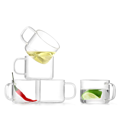耐热玻璃茶杯玻璃杯福容茶杯CP150手工吹制玻璃品茗杯果汁杯150ml