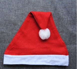 圣诞节礼品 圣诞帽子特价圣诞树装饰品 成人儿童圣诞帽子