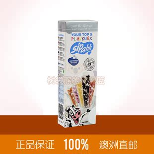 澳洲直邮sipahh咕噜噜改变牛奶味道的神奇牛奶吸管10支装 5种口味