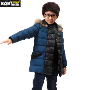 品牌定制童装2015冬装新款儿童棉服棉袄连帽毛领韩版男童棉衣外套