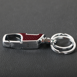 汽车钥匙扣男士腰挂简约钥匙链挂件金属钥匙圈创意礼品礼物车匙扣