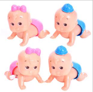宝宝玩具婴儿发条爬行娃娃益智锻炼