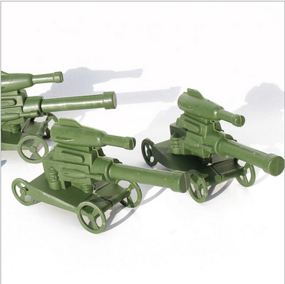 特价双管大火箭炮发射车四轮导弹车迫击炮二战军事模型场景设备