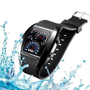 kasi/卡西 特价正品保证多功能韩版LED电子表 航空仪表盘学生手表