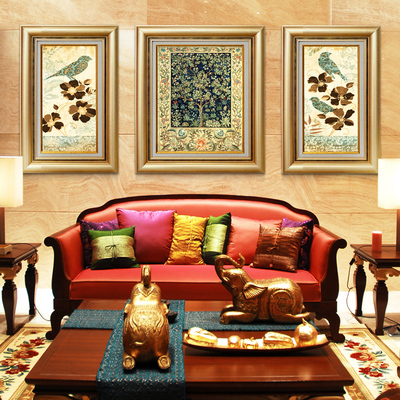 特价沙发组合三联画现代简约客厅装饰画 卧室欧式壁画挂画墙画