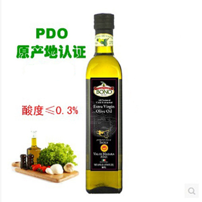 原装进口PDO特级初榨橄榄油500ml食用营养健康孕妇婴儿可用超值购
