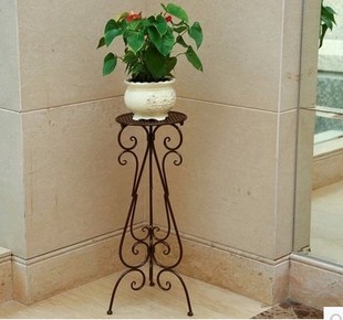 欧式落地式创意铁艺花架户外花盆架客厅阳台室内绿萝花架花盆架