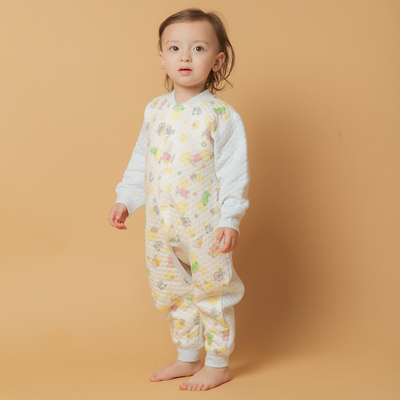 宝宝连体衣冬装加厚 0-2岁新生儿衣服哈衣睡衣 婴儿连体衣纯棉