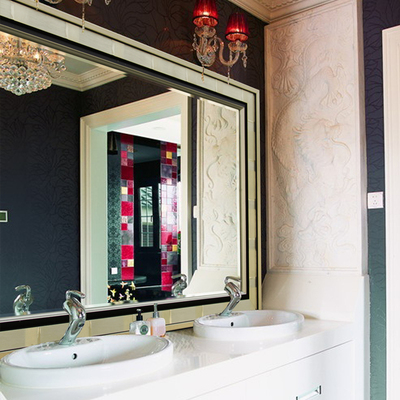 伯仑 后现代浴室镜卫生间镜子 防水卫浴镜子 CTF0051