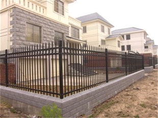 铁艺围墙护栏栏杆院墙护栏庭院围栏别墅围栏铁艺围栏铸铁护栏欧式