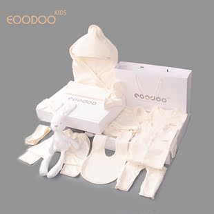 EOODOO 婴儿礼盒冬宝宝用品礼盒礼品新生儿衣服礼盒套装0-3月纯棉