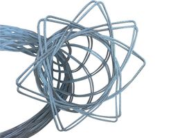 电缆网套连接器 猪笼套 牵引钢丝网套 拉线导线网套 中间网套电力