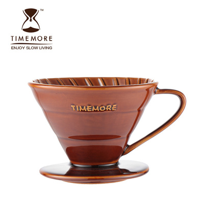 TIMEMORE 泰摩咖啡陶瓷滴漏杯 家用手冲咖啡壶 滴滤壶 送滤纸