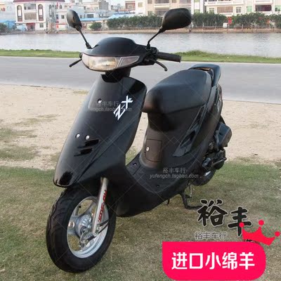 日本进口dio28期本田踏板摩托车50燃油助力小绵羊二冲程女装代步