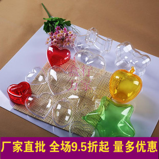 独特创意造型糖果盒/多款可挂式DIY个性塑料水晶包装盒/3折起