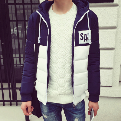 2015冬季新款棉衣青少年韩版修身棉服男士加厚保暖学生棉袄男外套