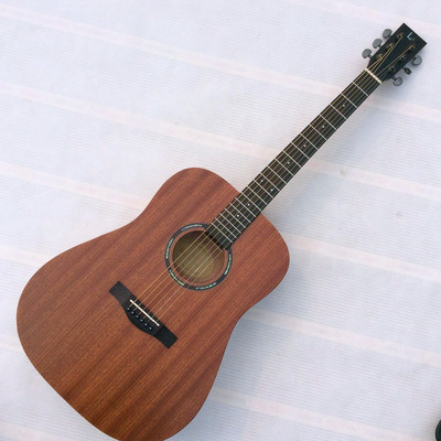 台湾品牌 L13 D-2 民谣吉他 木吉它41寸吉他 包邮送琴包拨片琴弦