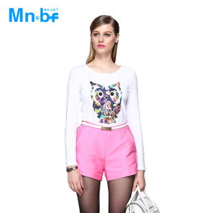 曼诺·比菲MNBF曼诺比菲2015春季时尚简洁A型短裤