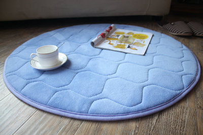 郑多燕圆形地毯瑜伽垫电脑椅垫前床边毯欧式卧室地毯地垫垫子防滑