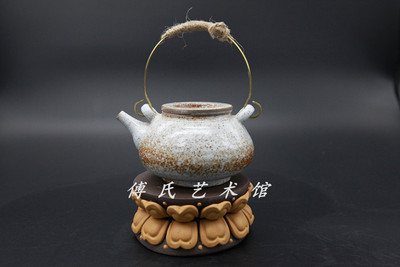 景德镇手工提梁壶 茶具套装 高温陶 陶瓷茶具礼品