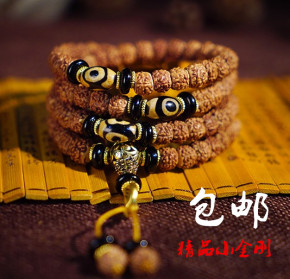 藏式大小金刚菩提子108颗 尼泊尔 佛珠手串手链男女项链