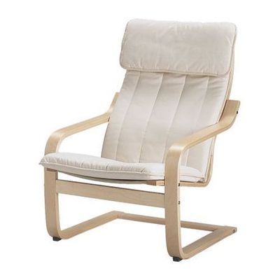 宜家IKEA专业代购 波昂 扶手椅垫, 奥尔梅 自然色【只是垫子】