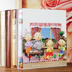 相册影集 混装大容量5寸6寸7寸相册本620张插页式儿童家庭纪念册
