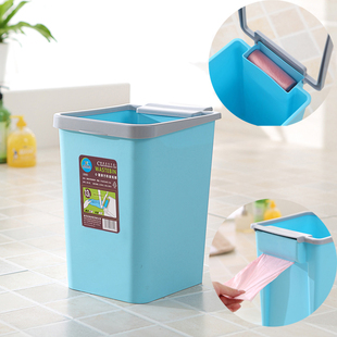新世亚 大号创意垃圾桶卫生间家用无盖垃圾桶客厅厨房卫生桶纸篓