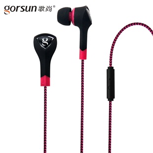 GORSUN/歌尚 GS-C6605 手机耳机带麦 布线耳机 入耳式耳机耳麦