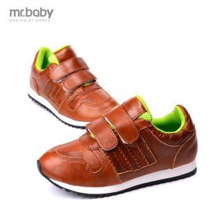mr.baby2015春季新款 韩版时尚真皮休闲鞋 牛皮鞋 儿童皮鞋单鞋