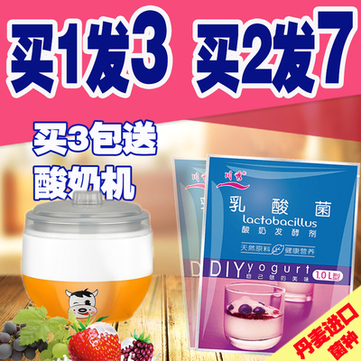 买2发7 川秀乳酸菌 酸奶发酵剂 酸奶粉 酸奶菌粉 酸奶发酵菌