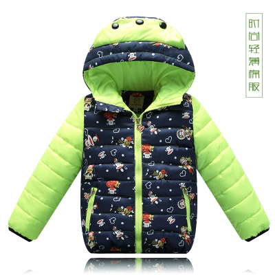玛奇伦2015新款童装儿童棉衣加厚男童棉袄潮流冬季外套韩版棉服冬