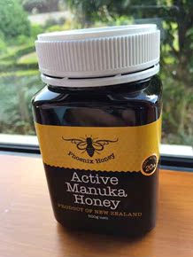 新西兰代购Phoneix Honey原装进口麦卢卡蜂蜜Manuka纯天然20+500g