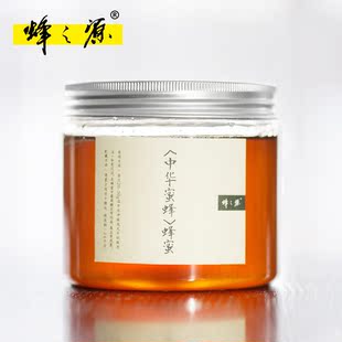 【蜂之源】蜂蜜野生蜂蜜土蜂蜜天然农家自产0添加纯蜜500克/瓶