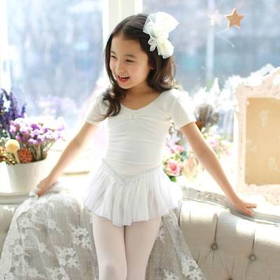 韩国儿童舞蹈服女童民族舞长袖纱裙女孩练功服少儿跳舞裙芭蕾裙42