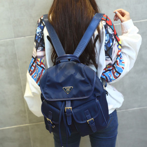 2015新款双肩包韩版防水尼龙帆布女包牛津布时尚旅行旅行背包