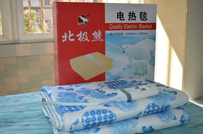 电热毯单人双人正品北极熊电褥子加厚调温安全保护学生单双电热毯