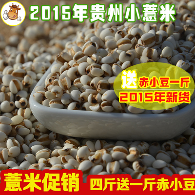 2015贵州小粒薏米新货薏苡仁薏仁米250g包邮祛湿杂粮美容养颜粗粮