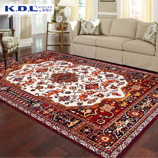 进口地毯土耳其地毯高档卧室床边地毯客厅茶几地毯可机洗地毯