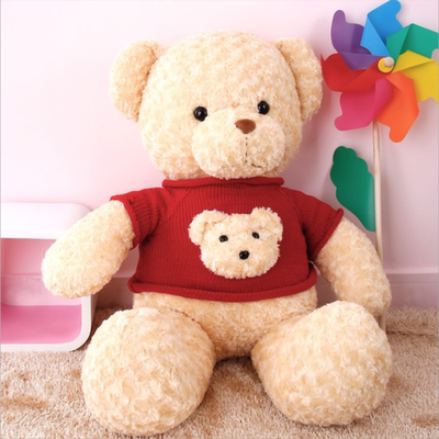 泰迪熊毛绒玩具熊 大号布娃娃抱抱熊玩偶公仔抱枕可爱创意包邮