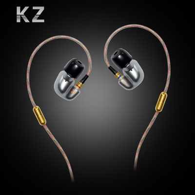 KZ ATE耳机入耳式重低音发烧耳机绕耳式运动音乐耳机手机通话耳机