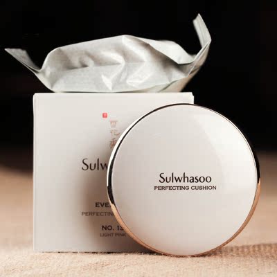 韩国Sulwhasoo雪花秀气垫BB霜经典版采淡至美气垫粉饼正品代购