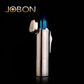 jobon中邦充气防风打火机创意个性礼品金属雪茄打火机点烟器正品
