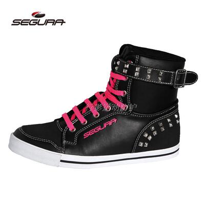 全进口SEGURA(塞古拉）摩托车机车防护靴铆钉短靴 情侣鞋女式鞋靴