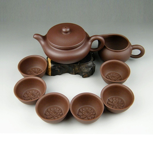 紫砂壶宜兴正品整套茶具套装紫砂套壶旅行茶具仿古套壶