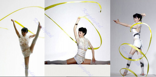 1Pc 6M Dance Ribbon Gym Rhythmic Art Gymnastic Ballet Stream